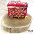 Handmade Clutch Indian Designer Box Potli Pouch Purse Clutch #3861226